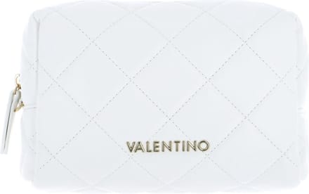 VALENTINO Toilettas Ocarina Soft Cosmetic Case Bianco Wit