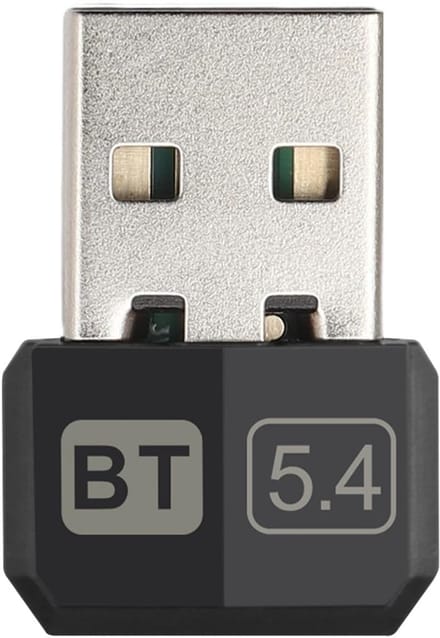 Allecto - Bluetooth 5.4 adapter - USB-dongle - Plug-and-play voor pc - Geschikt voor Windows 7/8/8.1/10/11 - Verbind Bluetooth-apparaten - Compact ...