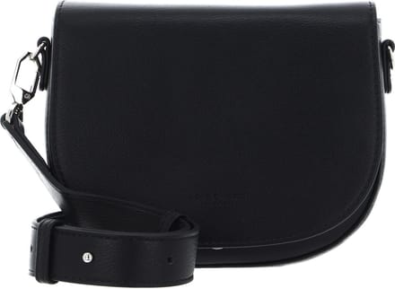 SEIDENFELT MANUFAKTUR Schoudertas Driva Saddle Bag Black Zwart