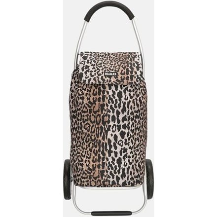 Beagles Alberic Boodschappen Trolley Lichtgewicht Kar Sterk - Luipaard