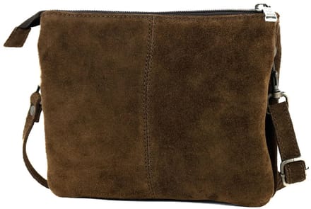 Bear Design Marthe Suede Leren Schoudertas - Bruin