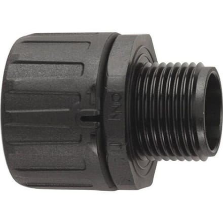 LAPP 55506655 SILVYN® FPAG PG 16 BK Slangbevestiging Zwart PG16 Recht 10 stuk(s)
