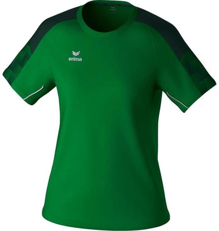 Erima Evo Star T-Shirt Dames - Groen | Maat: 34