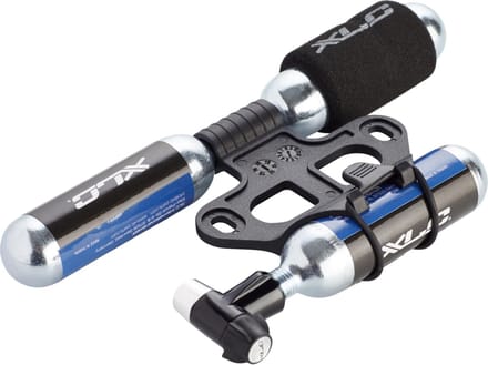 XLC Co2 mini fietspomp incl. 3 patronen - PU-M03 - Zwart