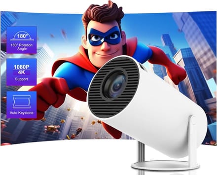 Lexium Draagbare beamer - Mini beamer - Mini beamer projector - Draagbare projector - Mini projector
