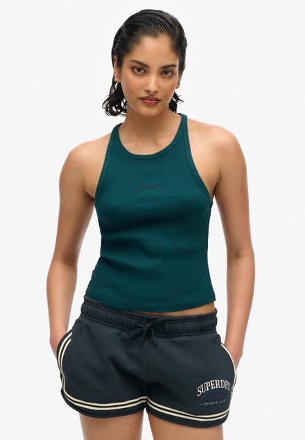 Superdry - Essential Logo Racer hemdtopje - Dames - Vesten