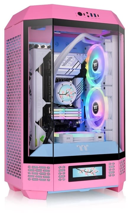 Thermaltake The Tower 300 Bubble Pink Micro-tower PC-behuizing Roze