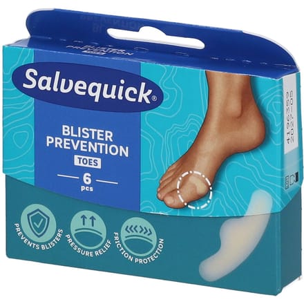 Salvequick® Blister Prevention Toes 6 Pleister