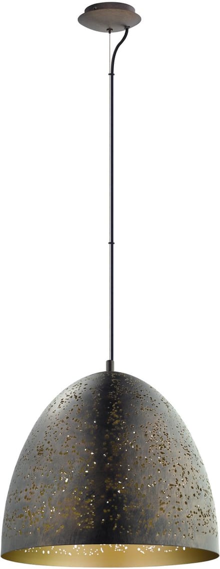 EGLO Vintage Safi Hanglamp - Ø405mm. - Bruin, Goud