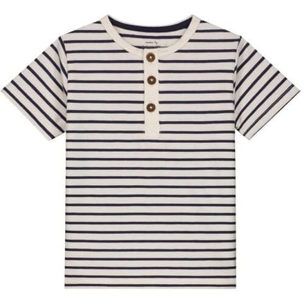 Prénatal peuter T-shirt Dark Bluegrey 80 heren