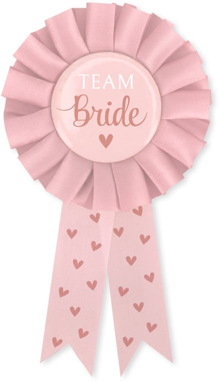 Q2P - Rosette - Bride to Be - Vrijgezellenfeest - Vrouw - Versiering - Button - Rozetten - Team Bride