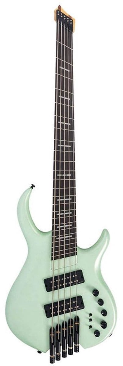Sire M6H 5/SGMS Marcus Miller M6 Series headless 5-snarige actieve basgitaar surf green metallic satin