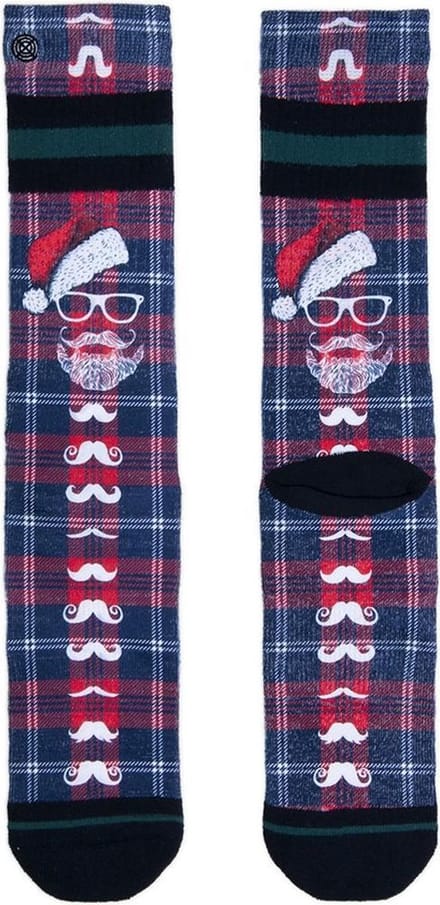XPOOOS - 2-Pack - Kerstsokken - Heren Print - Heren - multi - 39-42 - 60173