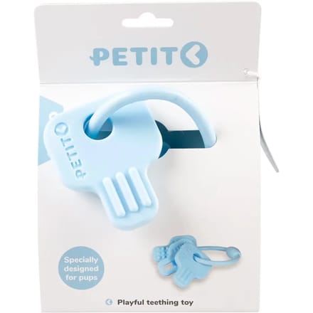 Ebi Petit Kauwspeeltje Cleo 8x6.5 cm - Hondenspeelgoed - Blauw