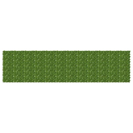 vidaXL - Balkonscherm - met - bladeren - Groen - en - Geel - 600 - x - 150 - cm