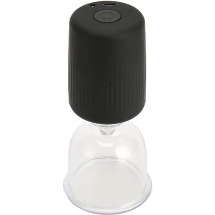 Intelligent Vacuüm Cupping Machine 6 Cups Verwarming Lichaam Meridiaanbaggering Elektrische Cupping Massager black
