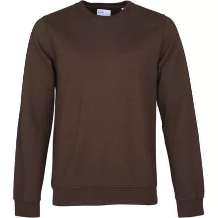 Sweatshirt ronde hals Colorful Standard Classic Organic coffee brown