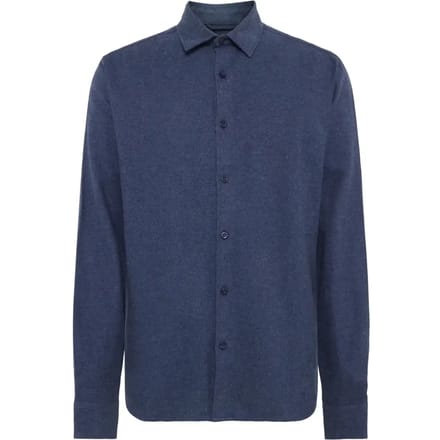 Flanellen overhemd met lange mouwen KnowledgeCotton Apparel Dune
