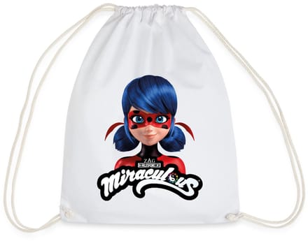 Miraculous Ladybug Met Logo Gymtas