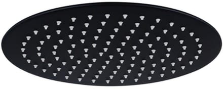 FugaFlow Eccelente Sobrado Badkamer Hoofddouche - 25cm - rond - 6mm - zwart mat