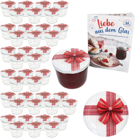 MamboCat Set van 40 bekers 230ml geschenkdeksel + receptenboekje