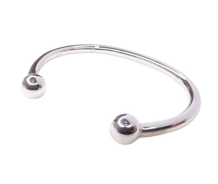 Zilveren bangle