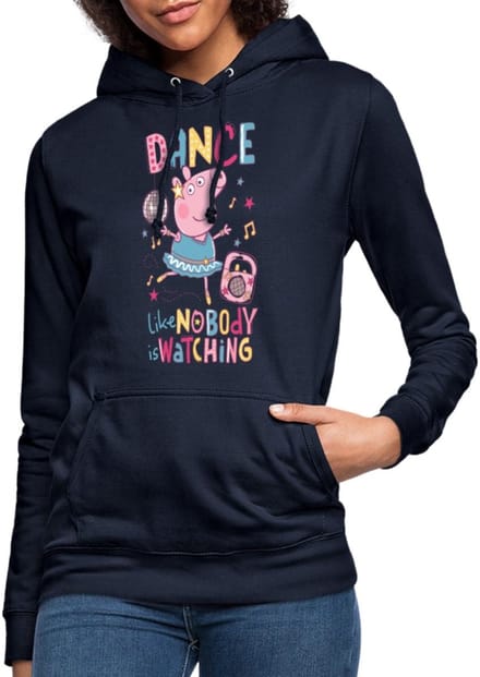 Peppa Pig Dancing Queen Hoodie Dames