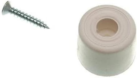 Deurstops - Deurhouders - Bescherming deurkozijn - Rubberen demping - 8 stuks - Wit