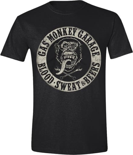 Gas Monkey Garage - Blood Sweat and Beers Men T-shirt - Black