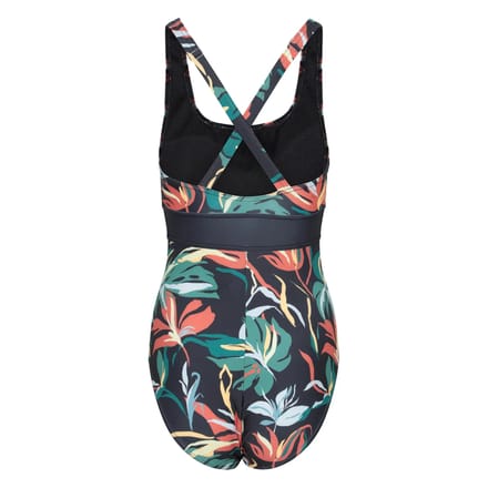 Mountain Warehouse Dames Yamba Bloemen Epieces Badpak (Teal)
