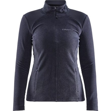 Craft dames-thermoshirt met halve rits en lange mouwen Core Edge W 1909503