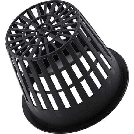 10 pièces Pot Filet Robuste Panier Net Pot Hydroponie Croissance Plante Clone Jardinage noir