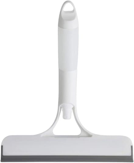 Raamtrekker - Douche trekker - Streeploos Reinigen - Geïntegreerde Spray - 215 x 257 cm - Wit