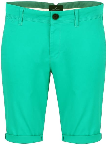 Vanguard - Heren Shorts Slim Fit V65 Stretch Short - Groen - Maat 32