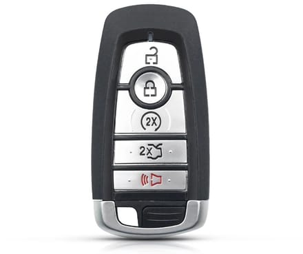 XEOD Autosleutelbehuizing - sleutelbehuizing auto - sleutel - Autosleutel smartkey / Geschikt voor: Ford 5 knops