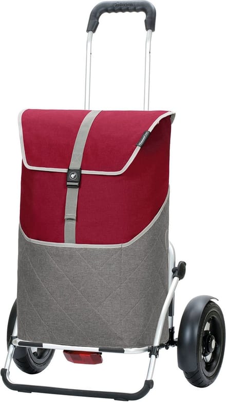 Andersen Shopper Royal Shopper Plus Lasse Winkelwagen 63 cm - 59 L - rot