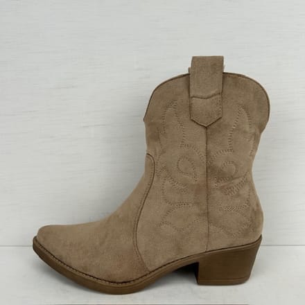 Suèdine cowboylaarsje khaki Khaki / 38