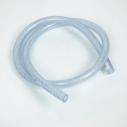 Durite de refroidissement transparente renforcée 9x15mm x 1m pour moto scooter