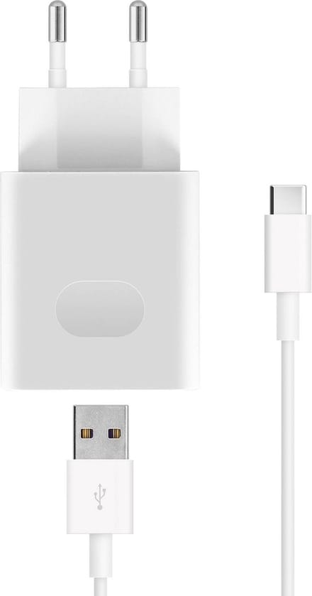 Huawei SuperCharge Adapter 4.5V/5A (EU) met USB-C kabel - Wit