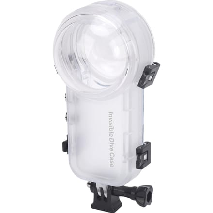 Boîtier étanche pour caméra d'action, boîtier de plongée sous-marine étanche 50 m pour caméra de sport white