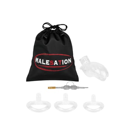 Malesation - Kuisheidskooi transparant incl Slot