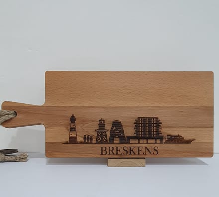 borrelplank beukenhout skyline Breskens 49 cm