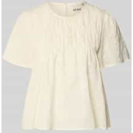 Blouseshirt met stitchings model 'LANA'