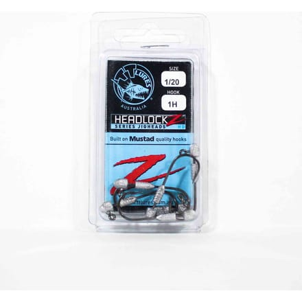 Tackle Tactics TT Headlockz HD Tête plombée 1/20 oz 1 6/paquet (3511) white