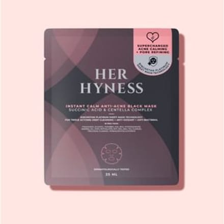 HER HYNESS - Instant Calm Anti-Acne Black Mask Trial 1 pc