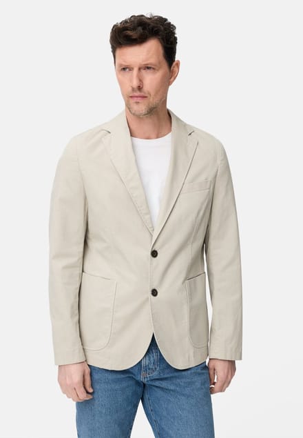 camel active Elastisch colbert met veiligheidszak - Maat menswear-56 - Beige