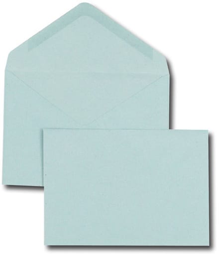 GPV enveloppen, C6, 114 x 162 mm, blauw, met rubber bekleed
