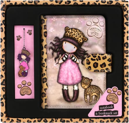Gorjuss Schrijfset Gorjuss Purrrrrfect Love Luipaard