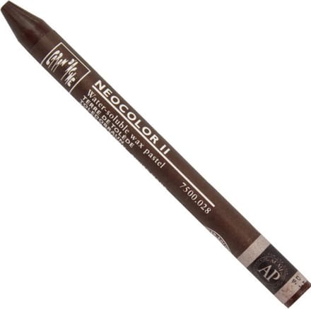 Caran d´Ache Neocolor II Aquarelkrijt | Toledo Bruin (028)