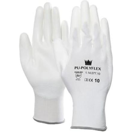 PU/polyester handschoen